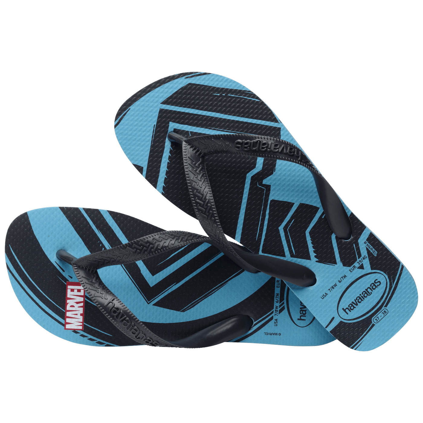 Chinelos Havaianas Top Marvel Logomania