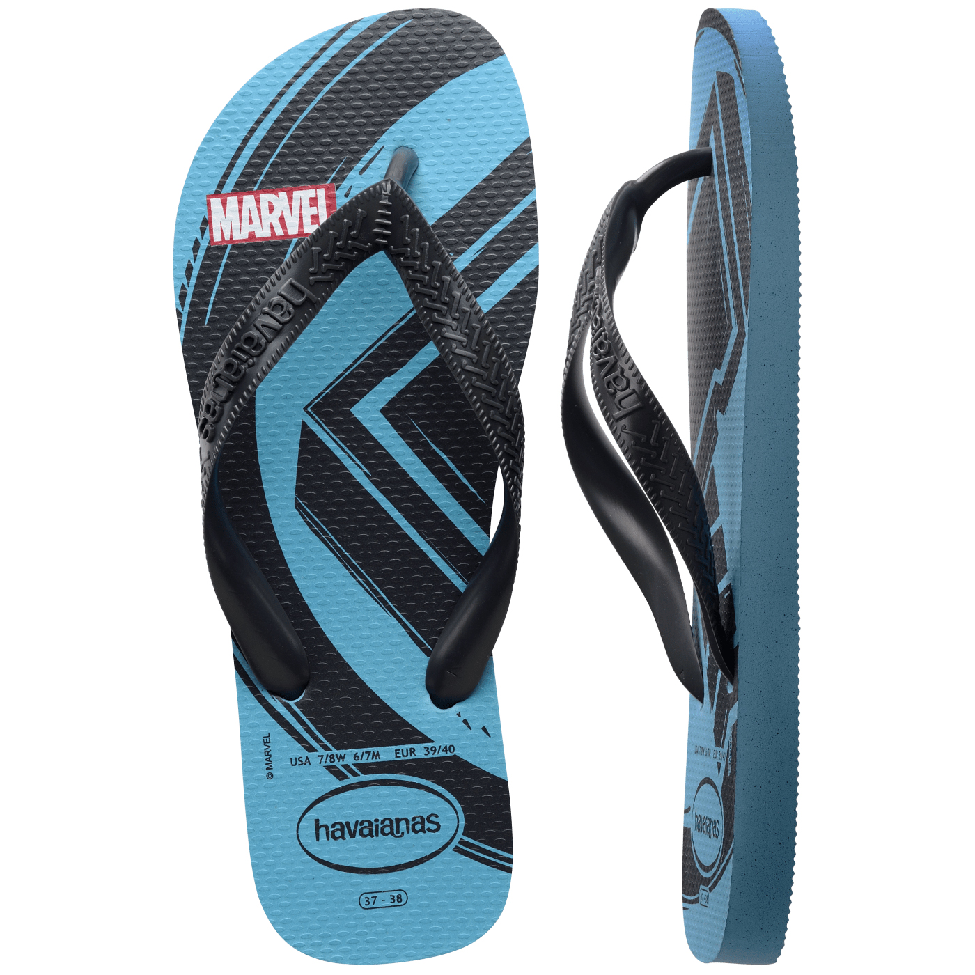 Chinelos Havaianas Top Marvel Logomania