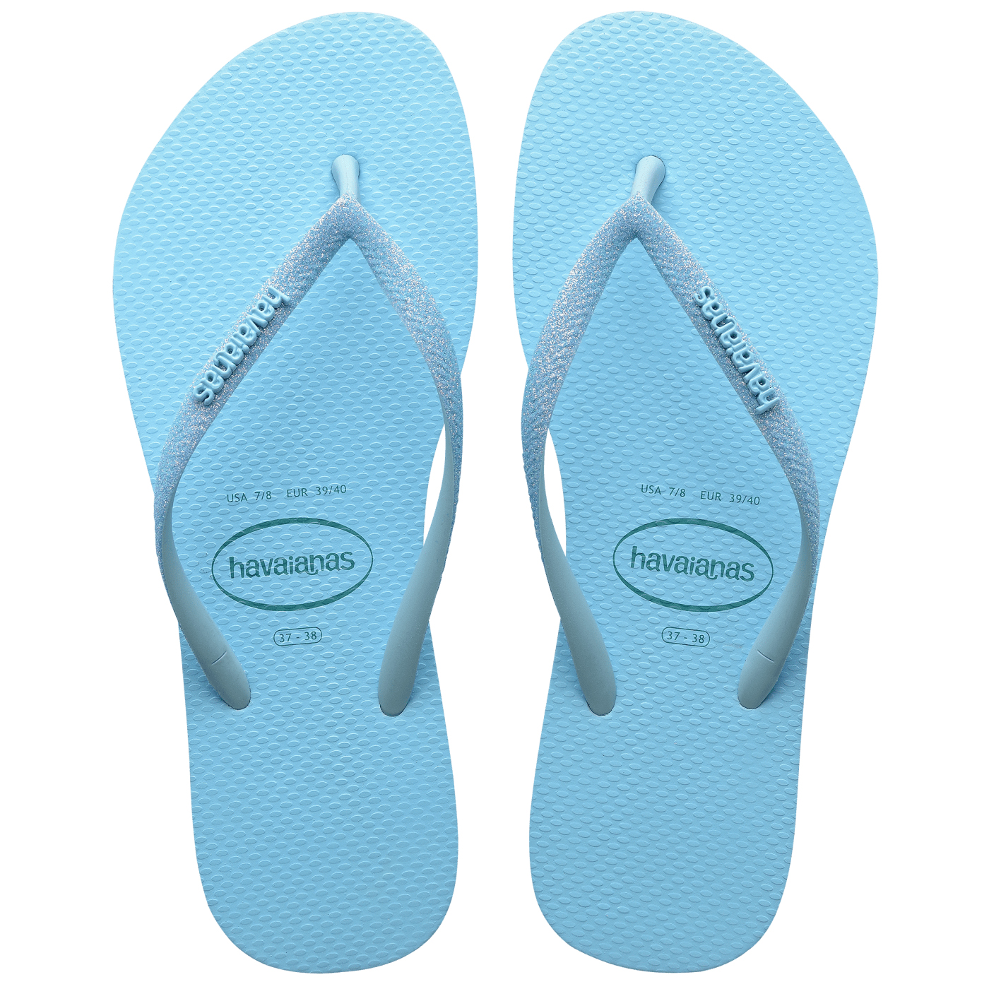 Chinelos Havaianas Slim Glitter Neon