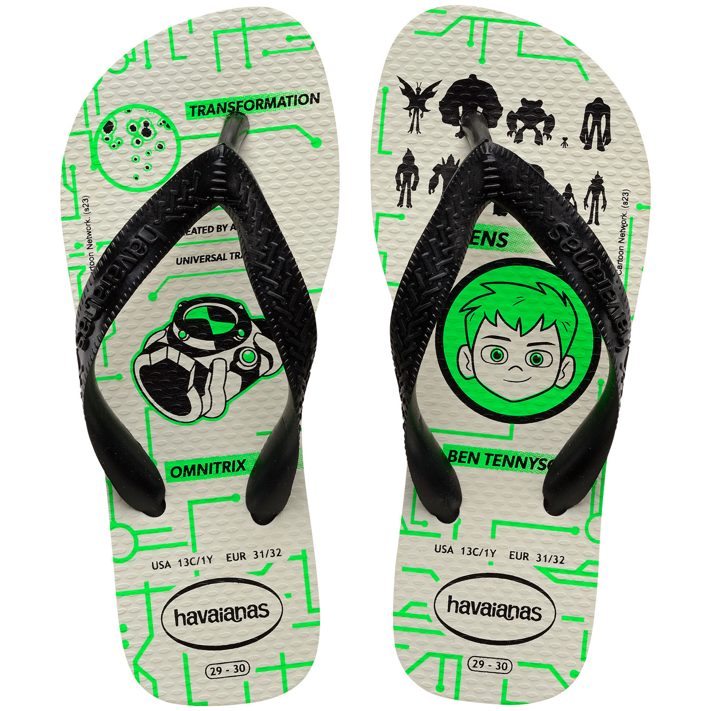Sandalias Havaianas Kids Ben 10