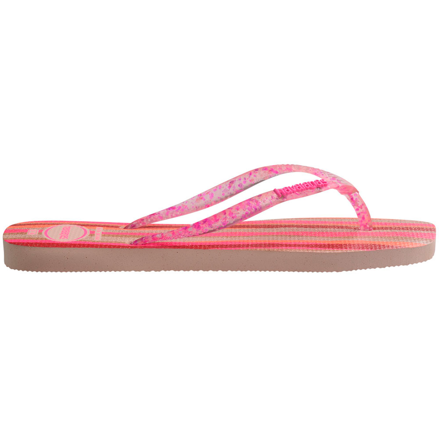 Chinelos Havaianas Slim Square Folia