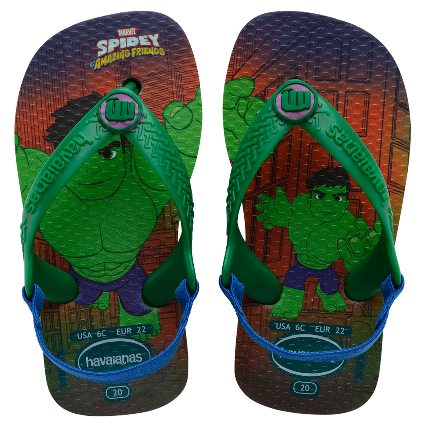 Chinelos Havaianas Baby Marvel