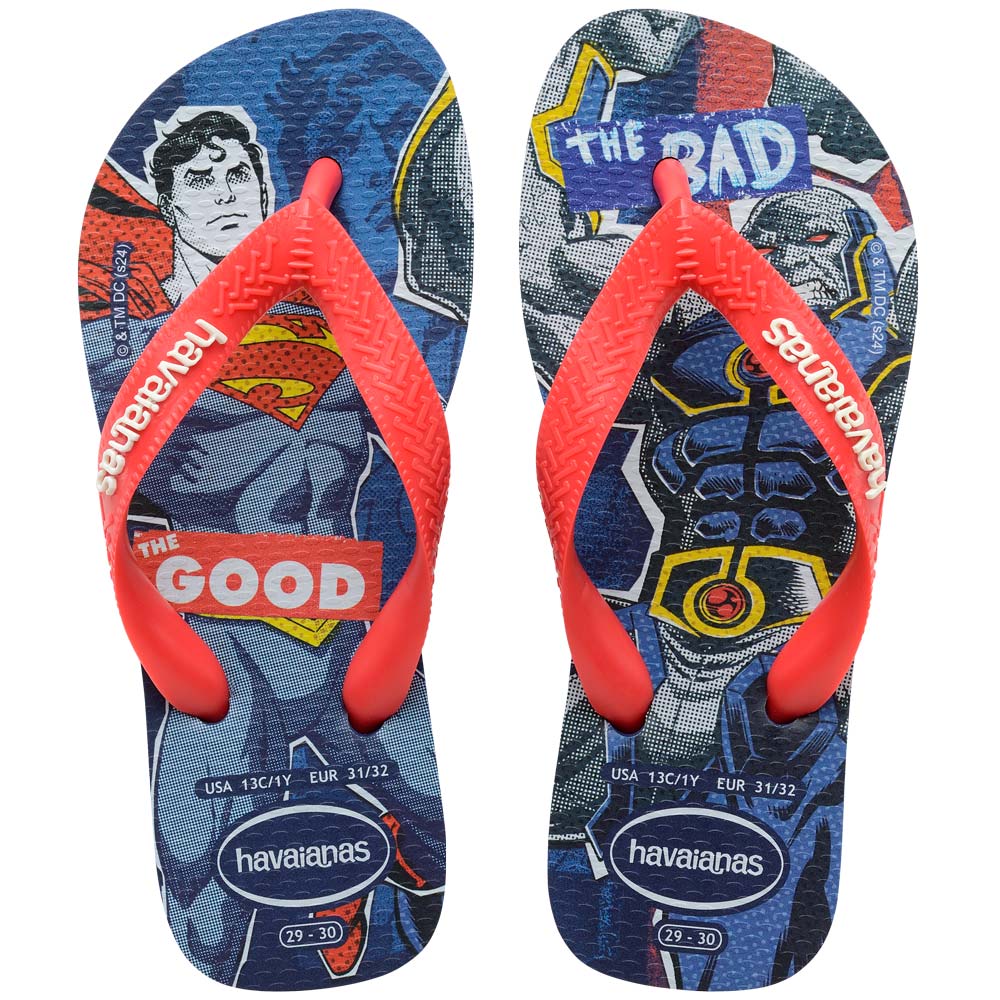 Chinelos Havaianas Kids Herois Dc
