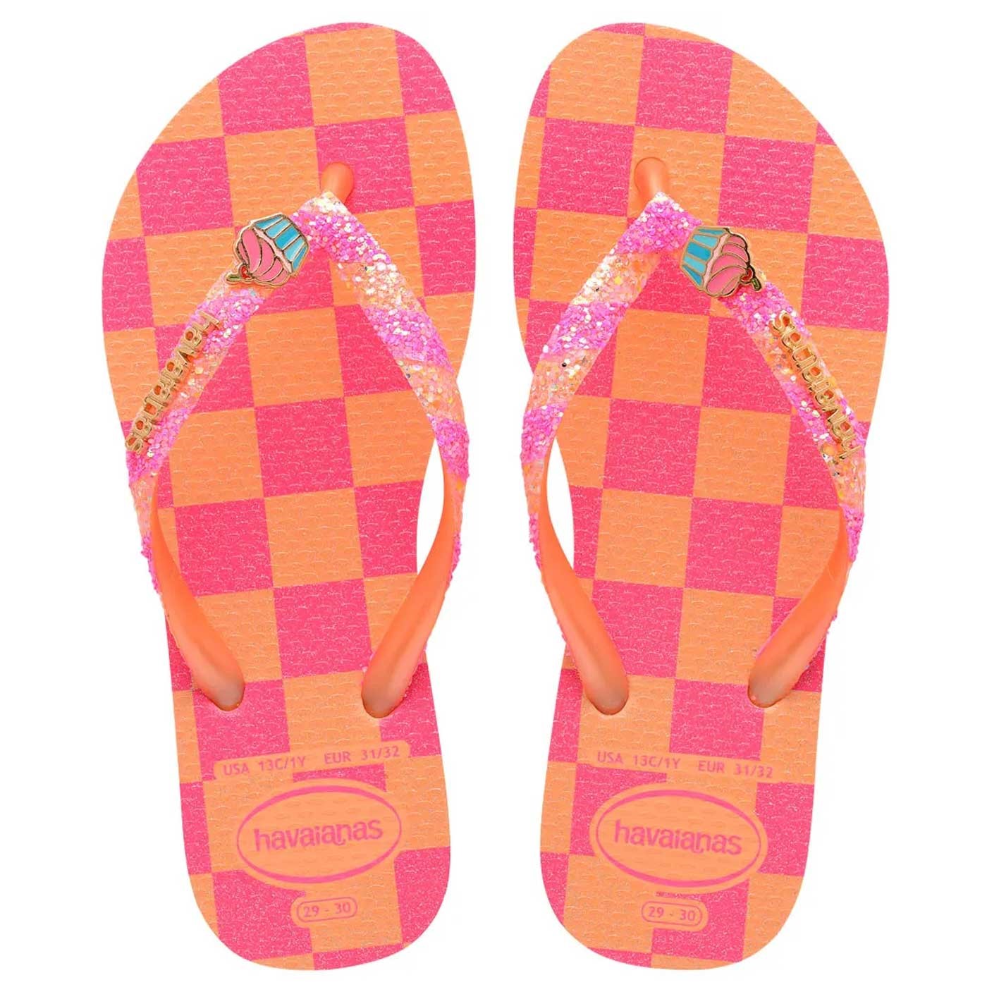 Chinelos Havaianas Kids Slim Glitter II