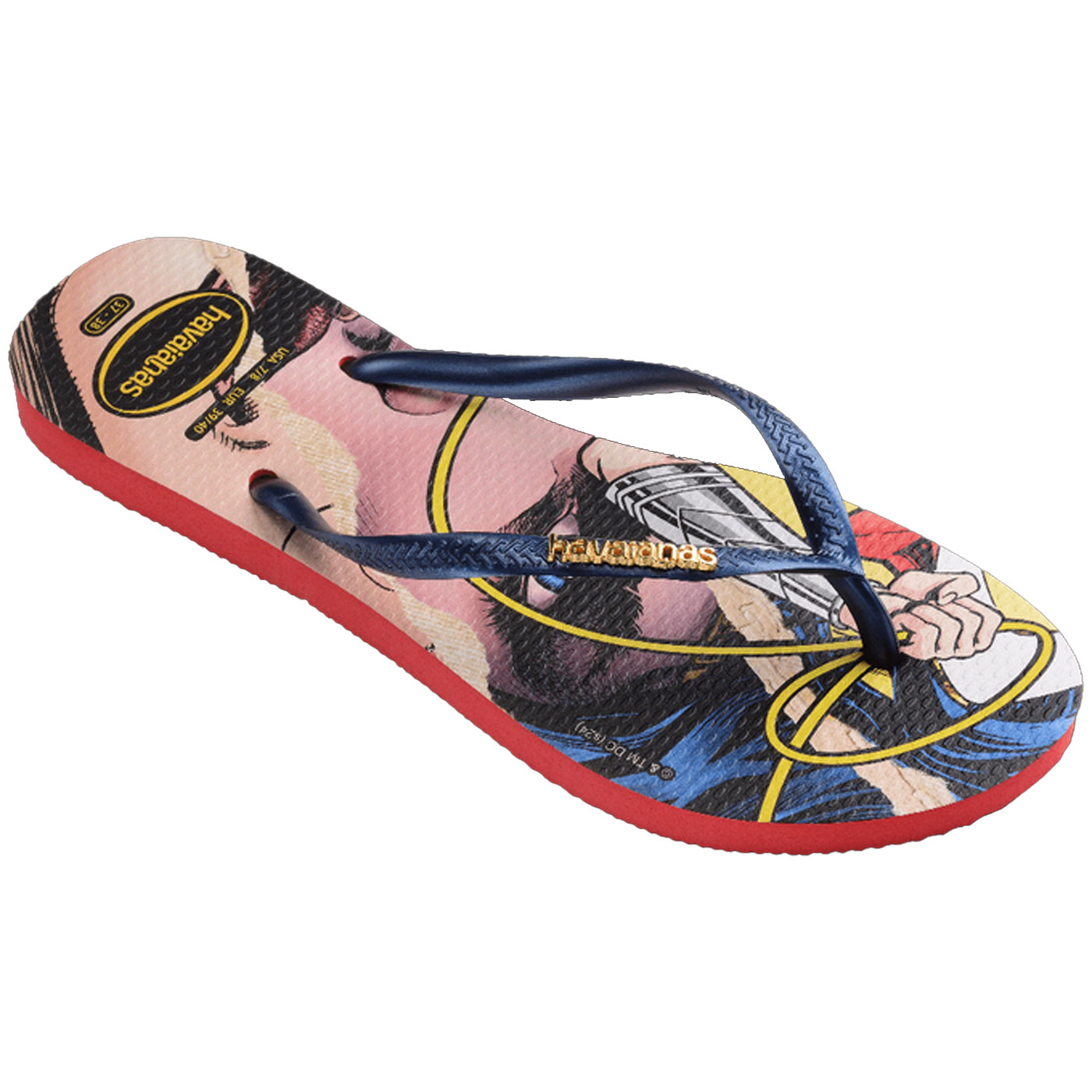 Chinelos Havaianas Slim Wonder Woman