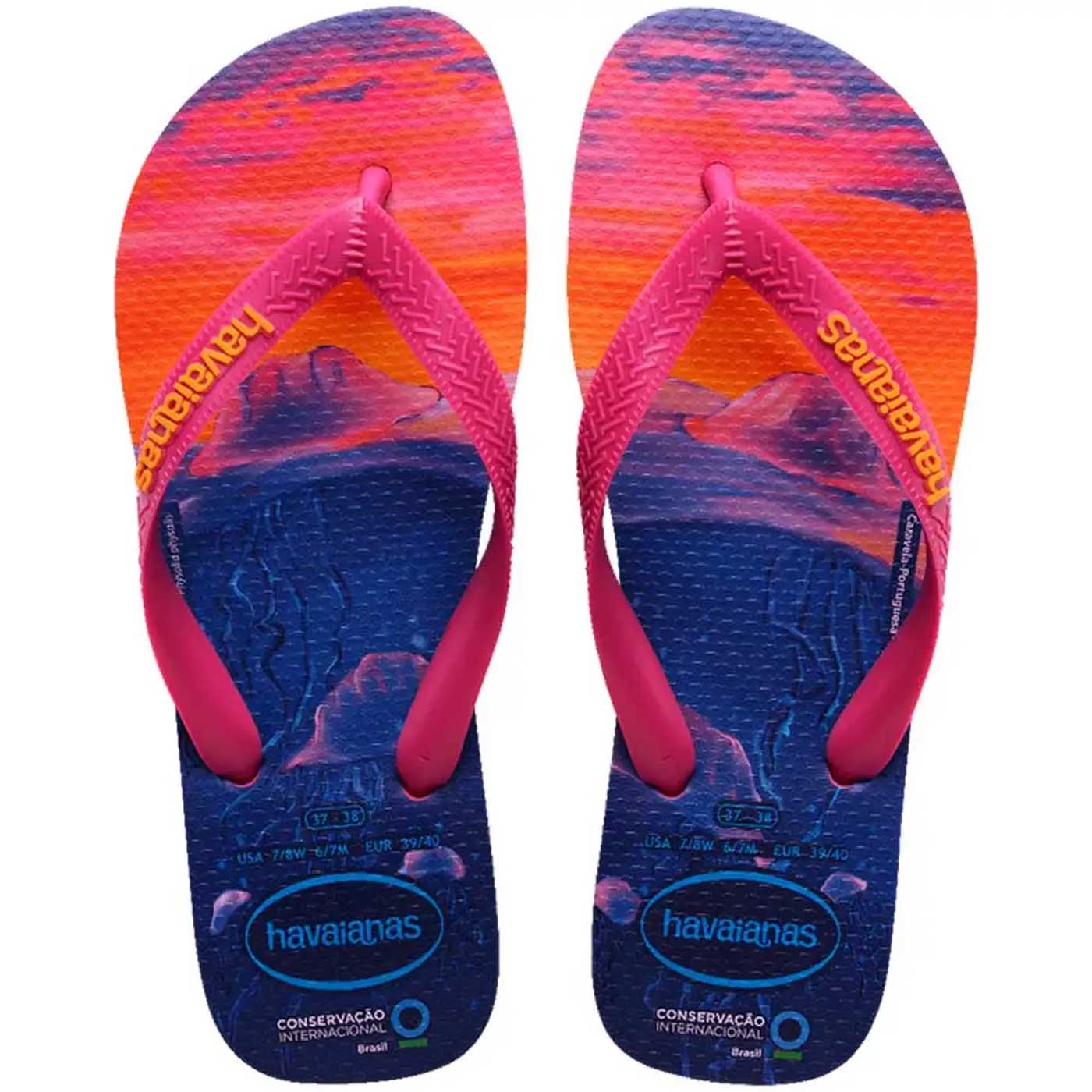 Chinelos Havaianas Conservacao Internacional