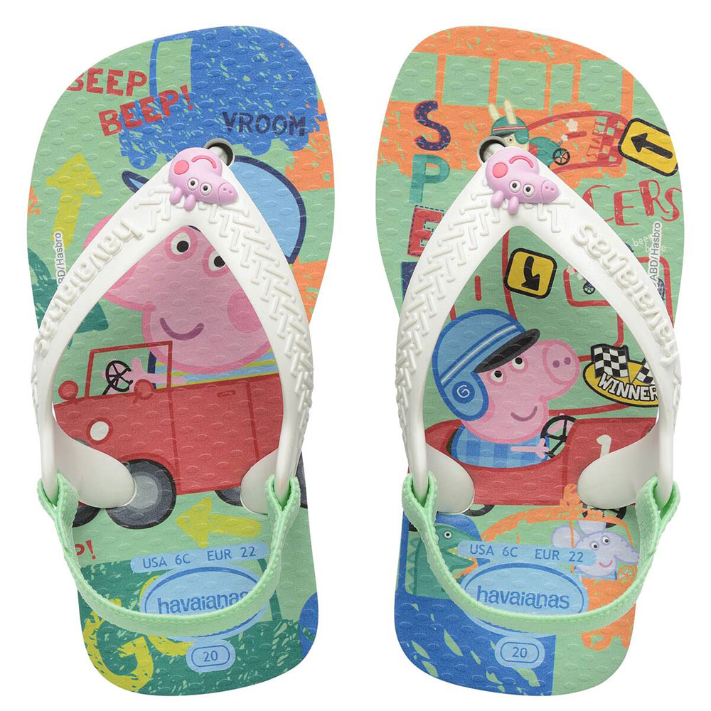 Chinelos Havaianas Baby Peppa Pig