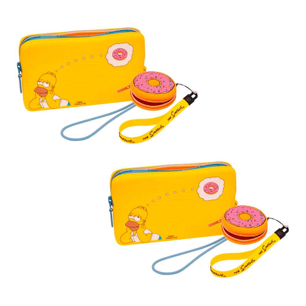 Kit Porta Fone Havaianas/Mini Bag Havaianas Simpsons