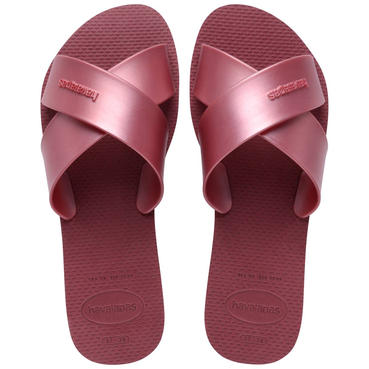 Chinelos Havaianas Aqua Metallic