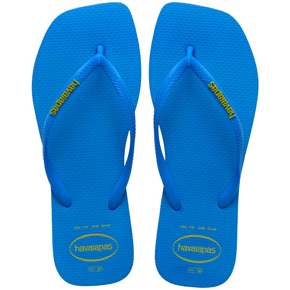 Chinelos Havaianas Slim Square Logo Pop-up