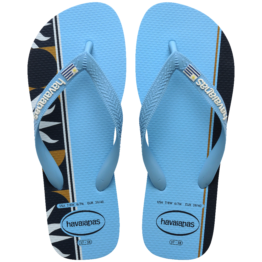 Chinelos Havaianas Top Nations I Uruguai