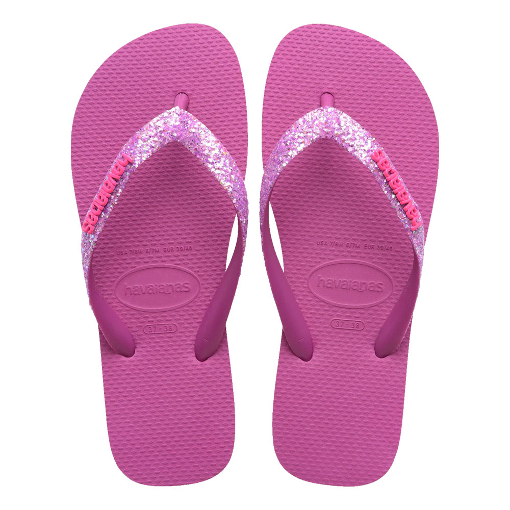 Chinelos Havaianas Top Glitter Neon