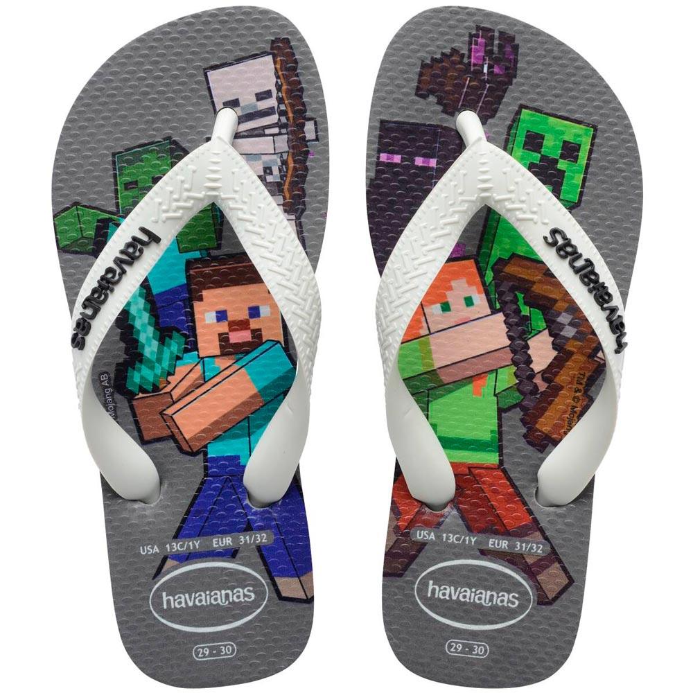 Chinelos Havaianas Kids Minecraft