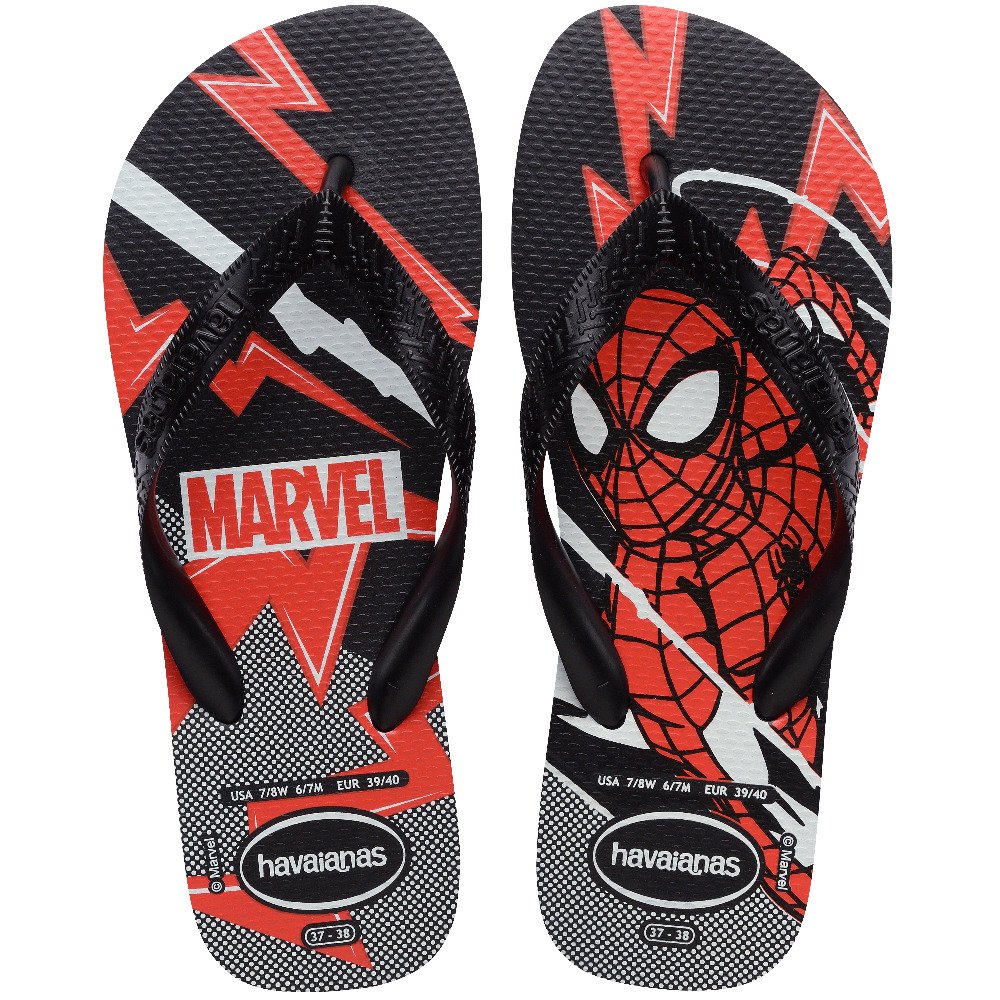 Chinelos Havaianas Top Marvel Logomania