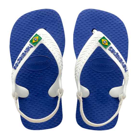 Chinelos Havaianas Baby Brasil Logo