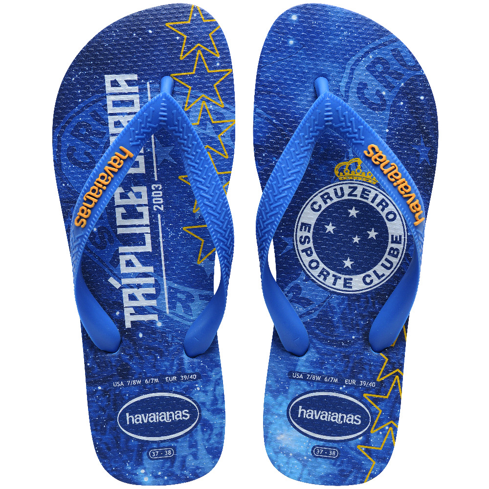 Chinelos Havaianas Top Times Cruzeiro