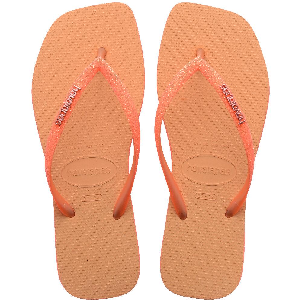Chinelos Havaianas Slim Square Sparkle